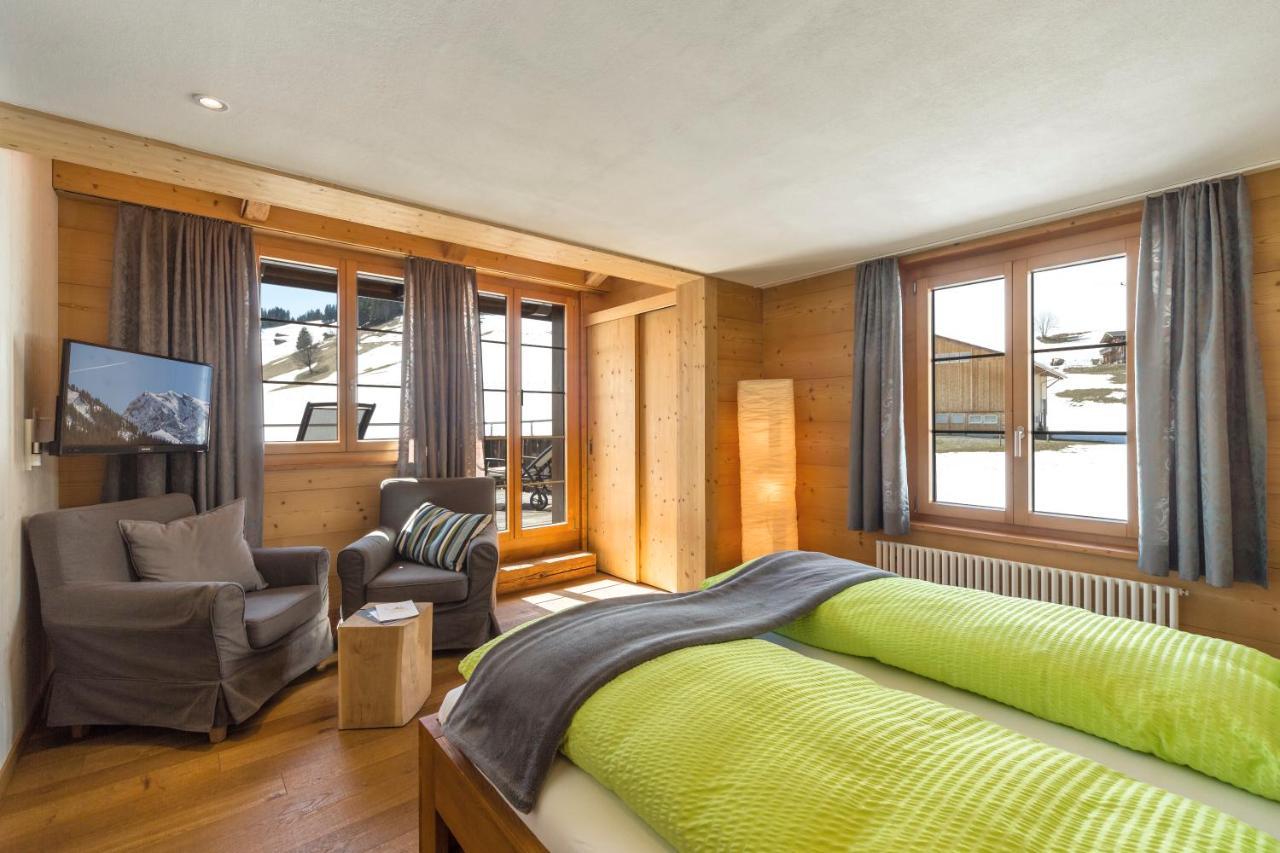 אדלבודן Hotel Des Alpes מראה חיצוני תמונה
