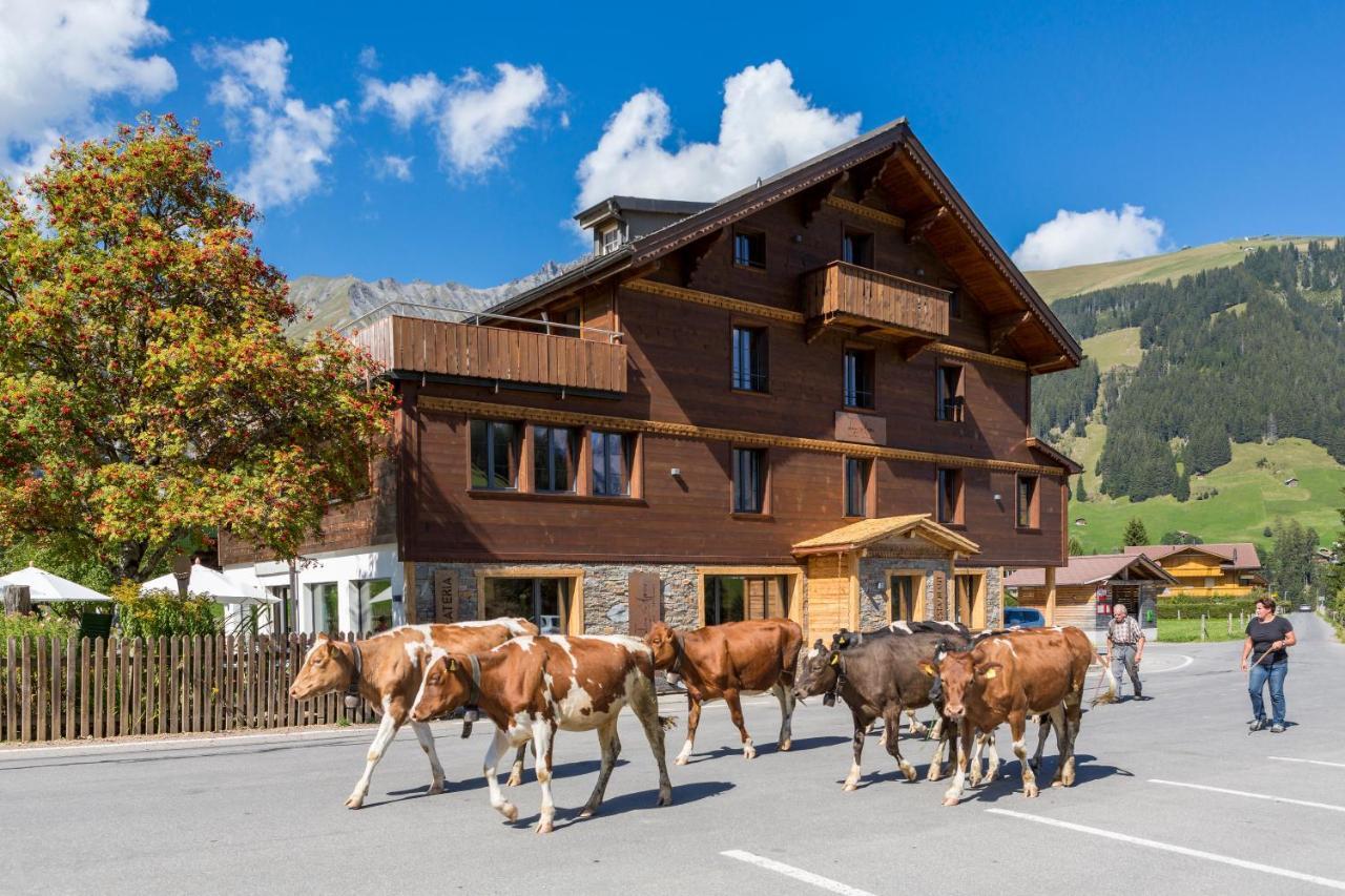 אדלבודן Hotel Des Alpes מראה חיצוני תמונה