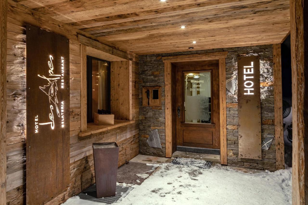 אדלבודן Hotel Des Alpes מראה חיצוני תמונה